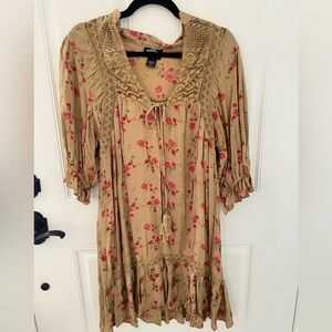 Cute Spring Floral Angie Dress